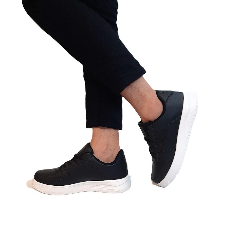 Jump 21516-22233 Черно-белые легкие удобные спортивные туфли с эффектом памяти