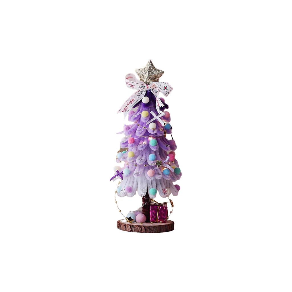 Christmas Tree Wooden Decorations Artificial Christmas Tree Children Christmas Eve Gifts Christmas Party Display Window Ornament