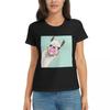 Women TShirt Llama Alpaca Animal Summer Short Sleeve Tees Crew Neck Cotton T Shirts Clothes Tops Streetwear