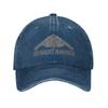 Midnight-Hammer B2 Stealth Jet Baseball Cap Operation Plane Distressed Denim Hats Casual Outdoor Workouts Adjustable Snapback