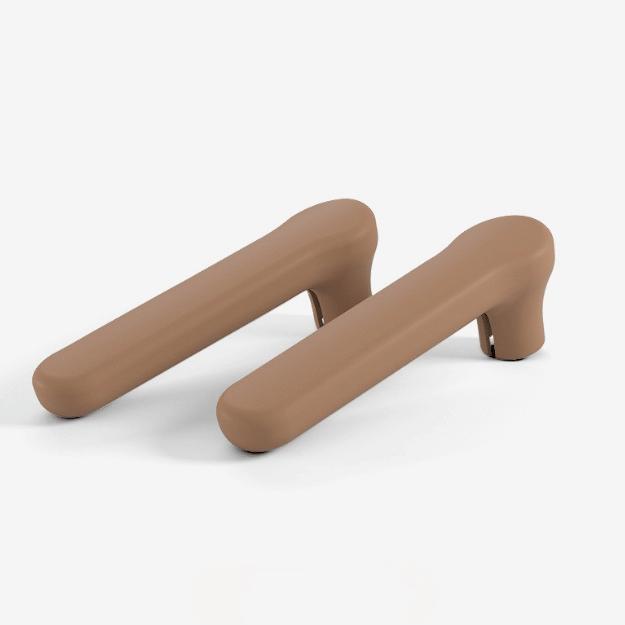 Door handle cover for children 2 pieces - wall protection (bumper) Door handle cover for children 2 pieces - wall protection (bumper) mint