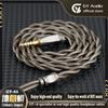 GY HiFi-65 Хтонический Змей Litz Экранированный Кабель для Наушников 7N Посеребренный OCC+Медный Сплав 3.5/4.4мм 2Pin 0.78мм MMCX Аудио ПроводХороший продукт