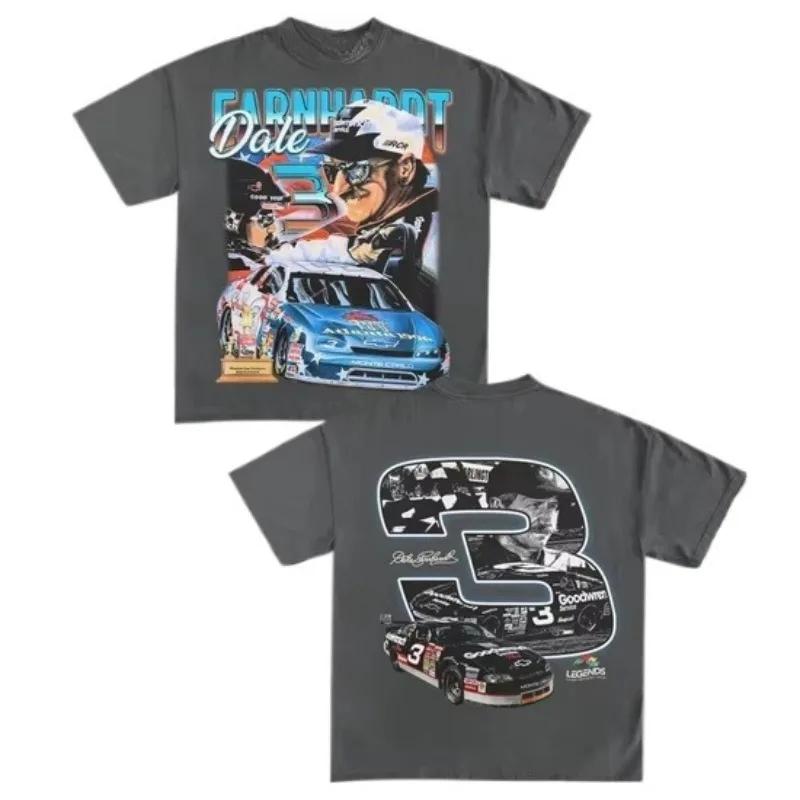Футболка NASCAR с Дейлом Эрнхардтом » Гонки » Винтажная тяжелая футболка - Legends Heavyweight Tees Высокое качество и удобная летняя