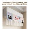 Anti-Direct Blowing AC Wind Deflector Curtain Self-Adhesive Air Conditioning Hood  Postpartum Room