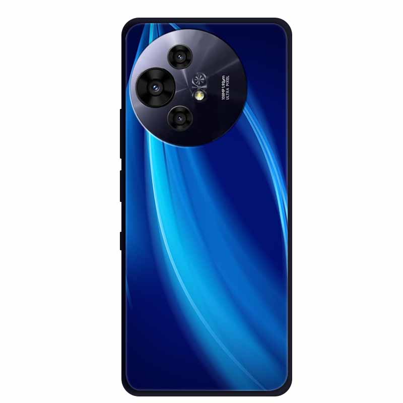 Чехол для телефона TCL 50 Pro NxtPaper Черный Силиконовый Мягкий ТПУ Чехол Для TCL 50 Pro NxtPaper 5G Задняя Крышка Чехол 6.8" Coque Ударопрочный