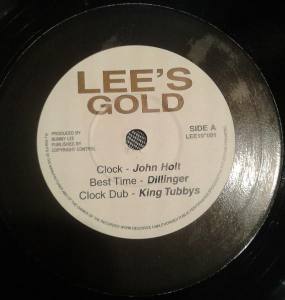 10-дюймовая пластинка VARIOUS - Clock / Cherry Oh Baby LEE10001 Lee's Gold UK Регги, Ска и Даб Б/У