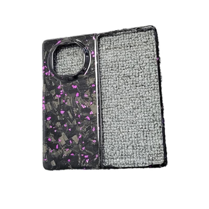 Carbon Fiber Phone Case Mate X5 Slim Lightweight Hard Shell Anti-slip Minimalist Luxury Style