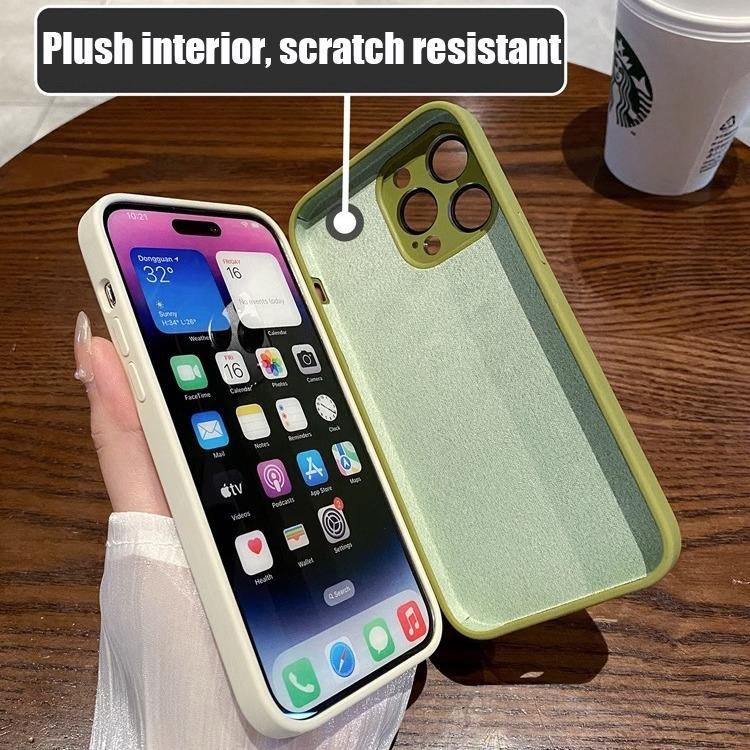 Роскошный мягкий силиконовый чехол с ощущением кожи для IPhone 14 ProMax 14 13 12 Pro Max, большое оконное стекло, защита линз, противоударный чехол