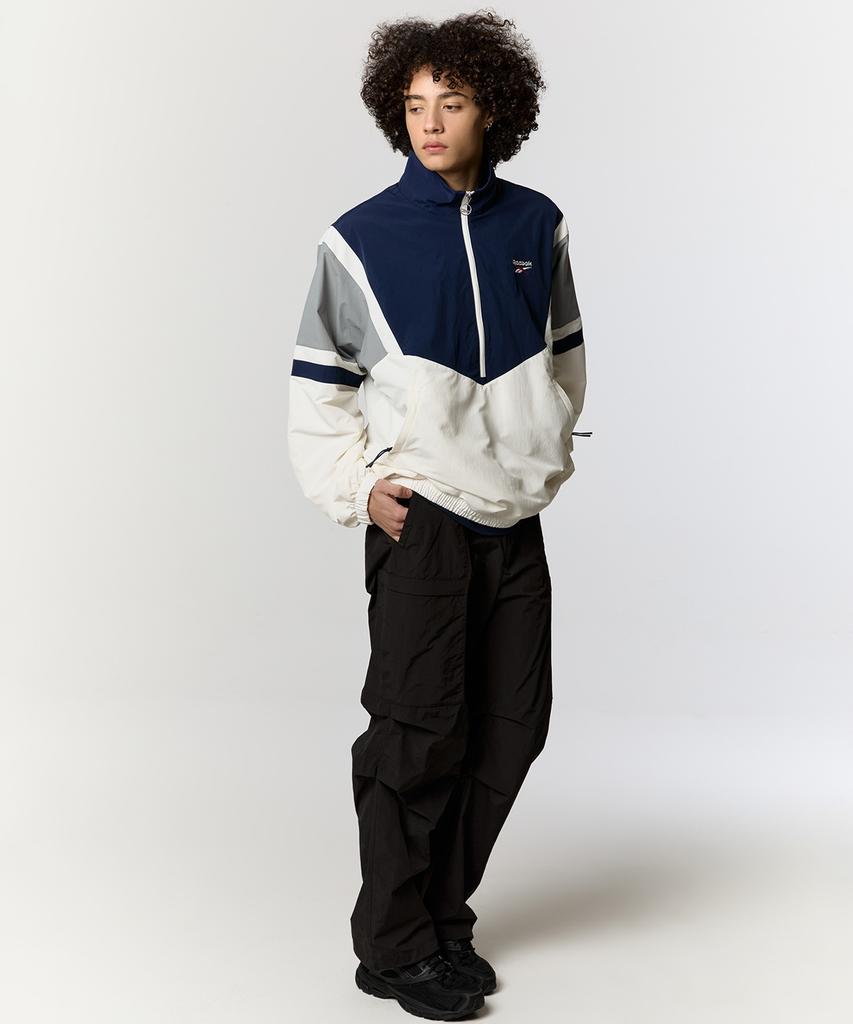 REEBOK Heritage Anorak - Navy:White