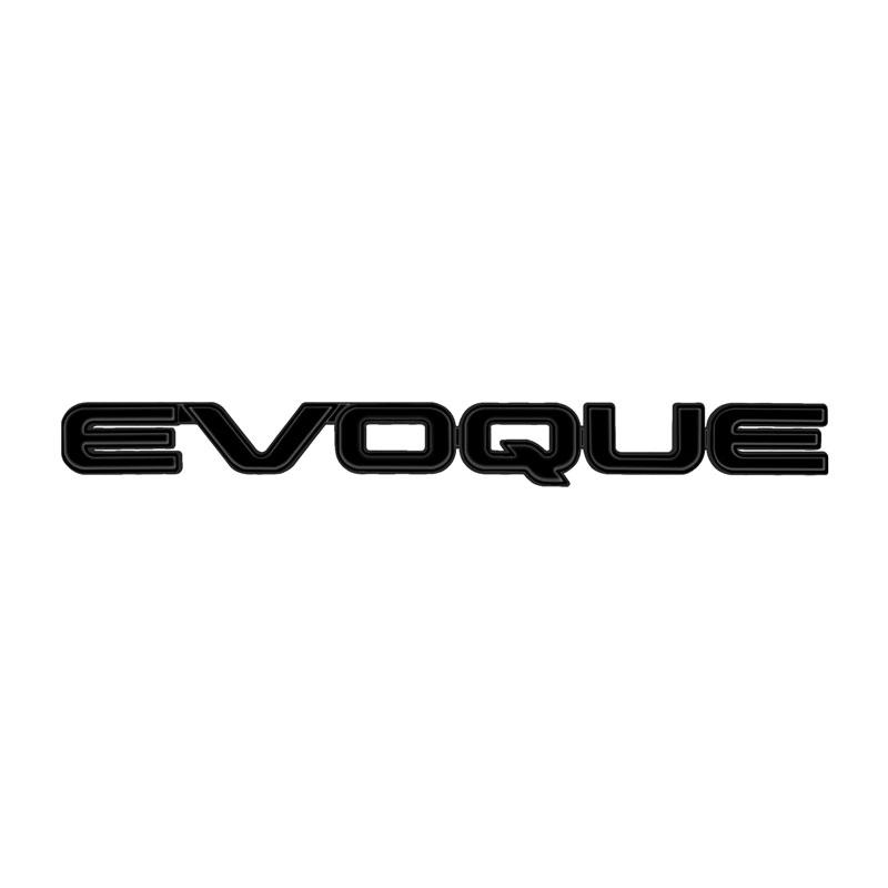 1 шт. 3D Хромированный Металлический Логотип Букв EVOQUE Наклейки Эмблема Значок Наклейка Задняя Дверь Багажника Автомобиля Стайлинг Автомобиля Автоаксессуары
