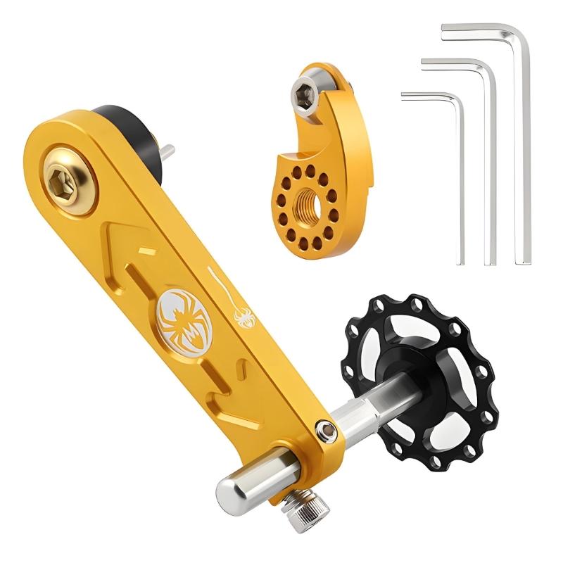 Bicycles Chain Guide Road Bike Adjustable Chainring Chain Stabilizers Durability Aluminun Alloys Bike Chain Guide