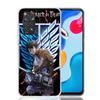 A-Атака на Титанов Леви Чехол для Телефона Для Xiaomi Redmi Note 15 14 13 12S 12 Pro Plus 11S 11E 11 11T 10S 10 Искусство Мягкий Узор Чехол