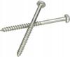 Toilet bowl mounting pins - white set