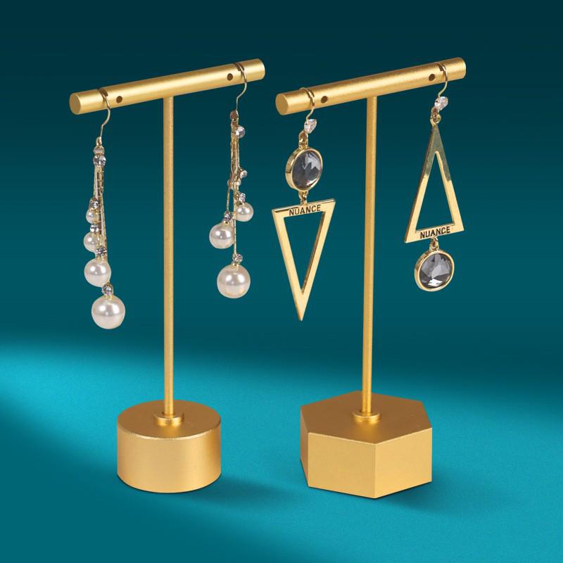 Креативная металлическая стойка для демонстрации и хранения сережек Zhongmeida