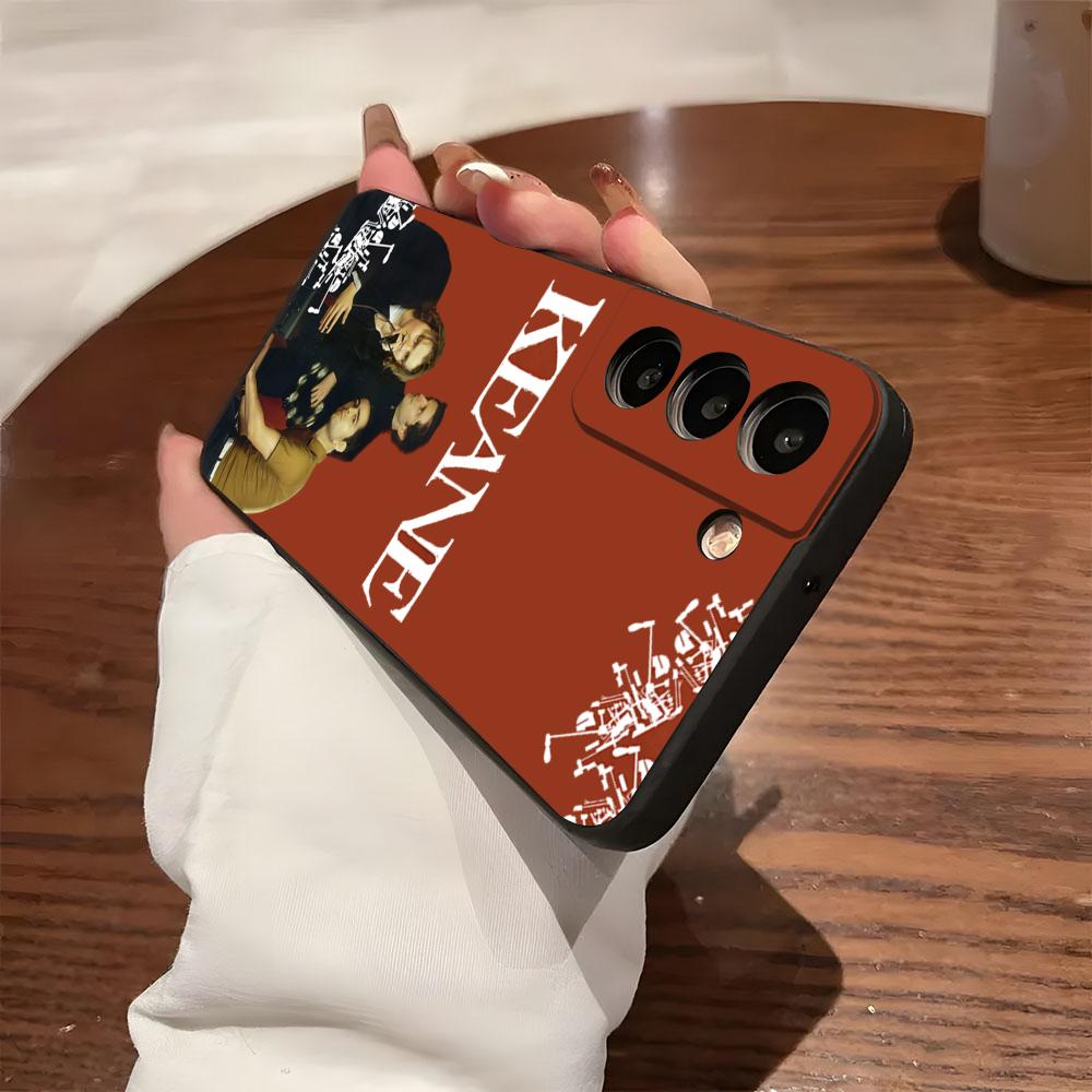 Music K-KEANE Phone Case For Samsung S26 S25 S24 FE S23 S22 S21 Plus S20 Ultra Note20Ultra Black Soft Shell