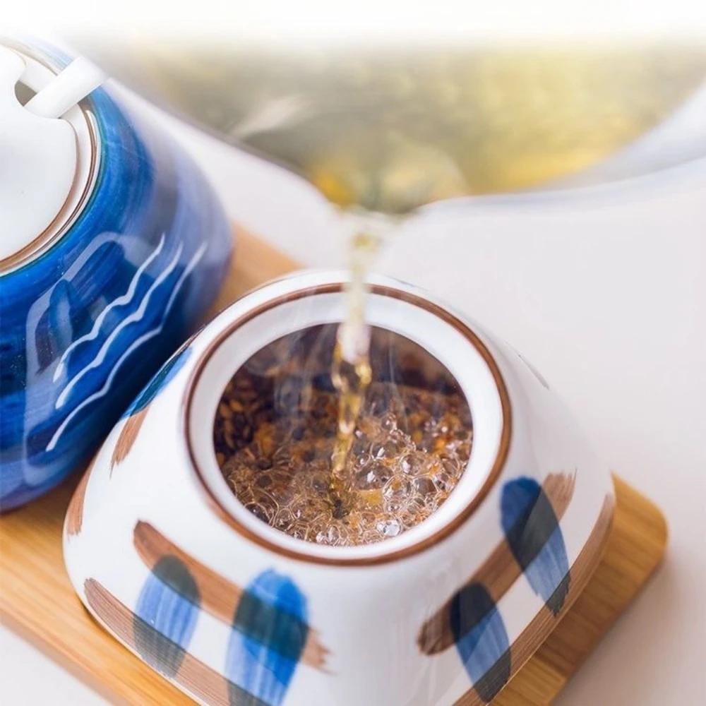 Японская емкость для приправ, бутылка-горшочек 300 мл, керамический китайский антиквариат, набор для соли и специй, кухонная емкость для смальца, перечница, масленка, бытовая