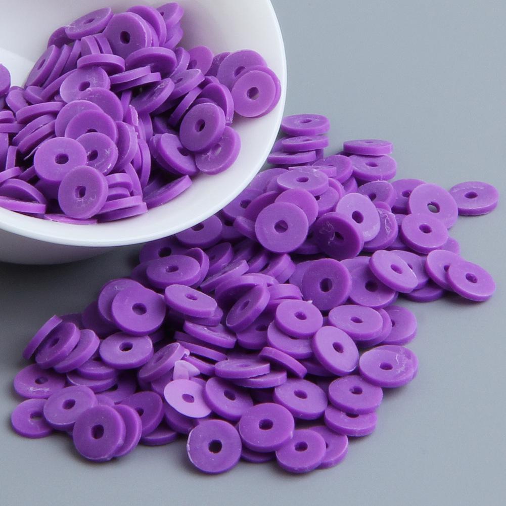 10 г бусин из полимерной глины сплошного цвета для браслетов и ожерелий - Разделительные бусины ручной работы