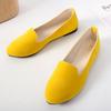 Women Flats  Colourful Suede Women Loafers Ballet Pointed Toe Flats Ladies Shoes Loafers