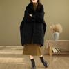 Autumn Spring Winter Cotton Padded Oversized Outerwears Women Casual Loose Jacket Coat