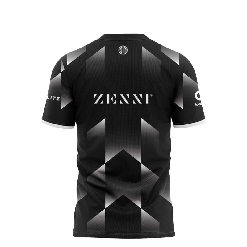 Новая футболка TSM Esports Team Uniform 2024 PUBG CS GO Игровая конкурсная футболка Дышащая Быстросохнущая Мужская Мальчик Тренировочная одежда