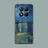 Чехол для телефона для Xiaomi Redmi 15C 14C 12C 13C Redmi Note 15 14 13 12 11 10 Pro Plus 5G 12S Мягкий чехол Раскраска Ван Гог Звездная ночь