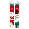 Festive Nutcracker Christmas Decoration Hanging Door Banner Soldier Character Porch Sign