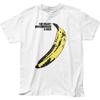 Velvet Underground Banana Mens T Shirt Rock And Roll Music Classic Tee White