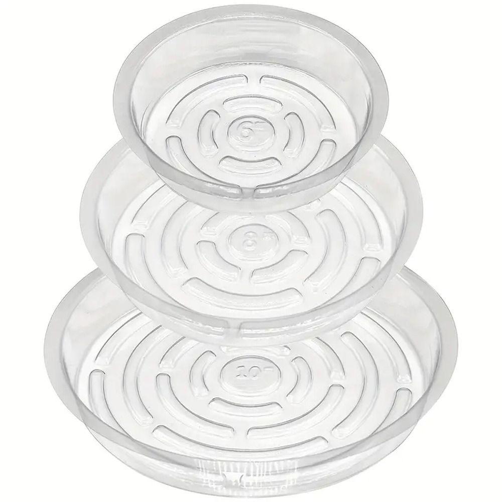 5pcs Round Drip Trays 6/8/10/12 Inch Plant Base Plastic Flower Pot Tray Potted Plant