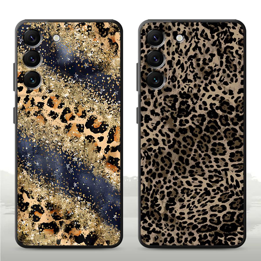 Чехол для телефона Funda для Xiaomi Redmi Note 12 Pro 9 10S 9S 13 Pro Plus 14 11s 12s 7 8 11 10 с рисунком леопарда