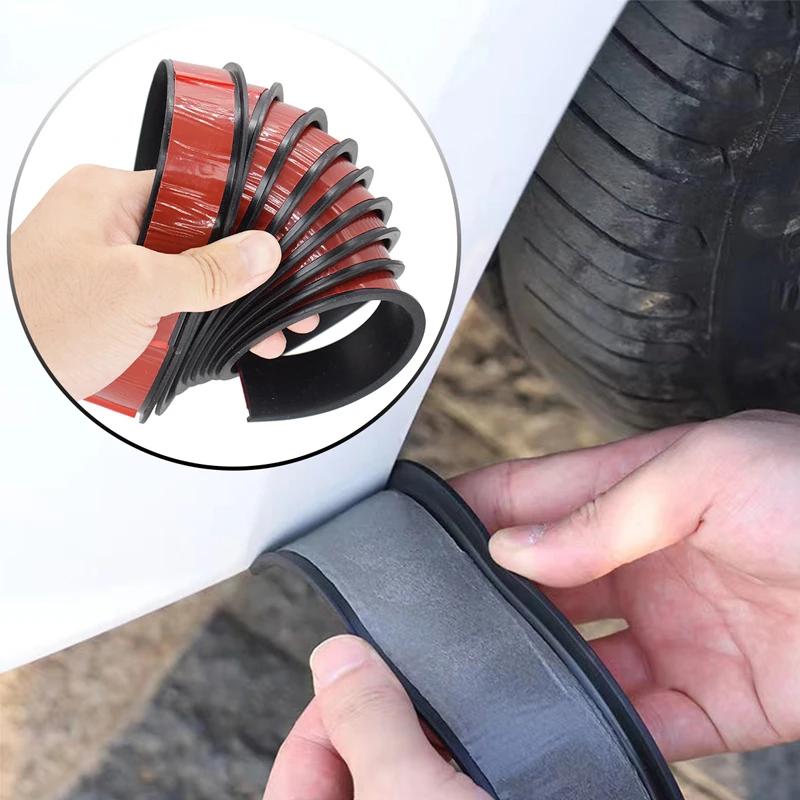 Расширители арок колес автомобиля Расширитель крыла Самоклеящиеся резиновые накладки на колеса автомобиля Противоударные защитные резинки Аксессуары