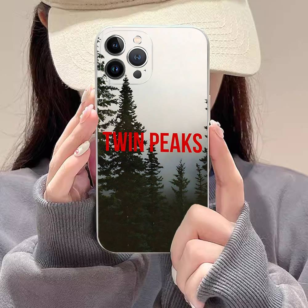 Twin Peaks TV Series For IPhone 17 16 15 14 13 12 11 Pro Max Plus Phone Case High End Silicone