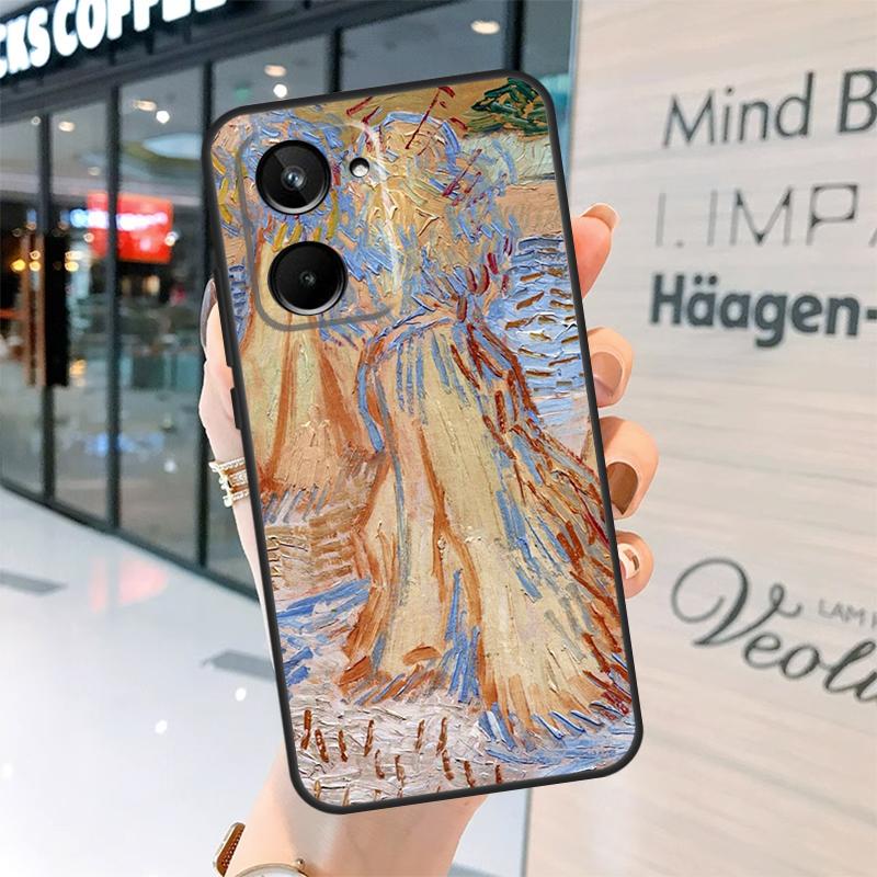 Чехол Винсент Ван Гог Для Realme GT7 Pro GT6 10 11 12 13 14 Pro Plus C55 C53 C35 C33 C61 C65 C67 C53 C71 C75