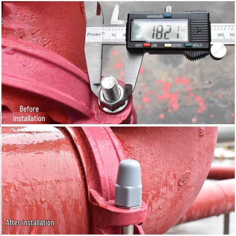 Tall Plastic Hex Bolt Protection Caps