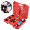 Car Oil Change Coolant Refuel With Pressure Gauge Hose Antifreeze Fluid Refill Set Auto Cooling System Vacuum Purge Garage Tools