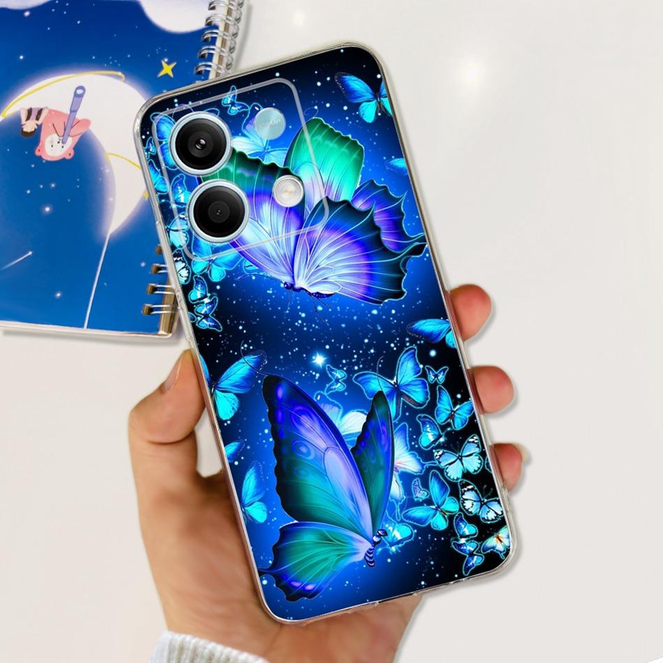 For Xiaomi Redmi Note 13 4G Case Redmi Note 13 Pro 4G Global Cute Soft Silicone TPU Slim Cover For Redmi Note13 13Pro 4G
