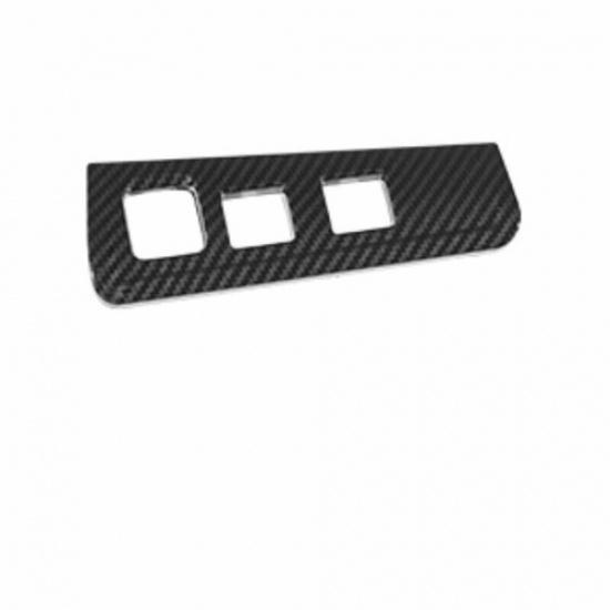 For Cadillac XT5 2016- Carbon Fiber Headlight Switch Control Frame Trim