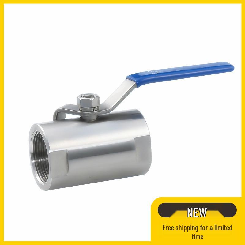 Cantonese Stainless Steel High-Temp Steam Ball Valve, Gate Valve, Female Threaded, Sizes: 1/2", 3/4", 1", DN15
