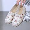 Эспадрильи, дышащая обувь на плоской подошве для женщин, холщовые мокасины без застежек, удобные нарядные повседневные рабочие туфли на плоской подошве, легкие женские туфли для вождения и ходьбы