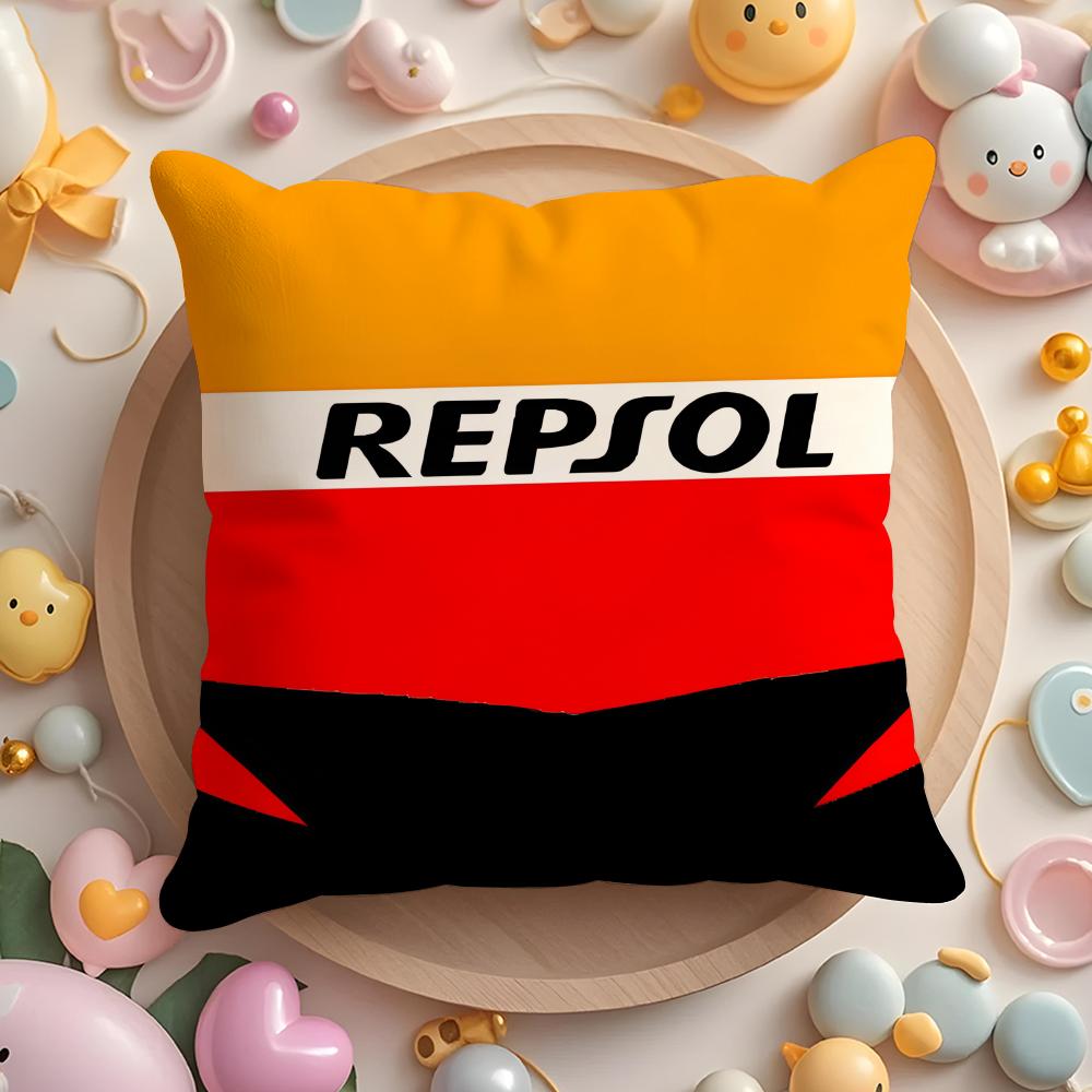 PIKPAKA Cute Pink RRepsol PetrleoS Cushion Cover Plush Fabric Soft DoubleSided Printed Sofa Warm Winter Home Gift Pillow Cover