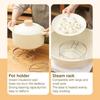 Stackable Kitchen Steamer Holder Round Steaming Pot Stand Egg Steaming Tray  Cooking Utensils