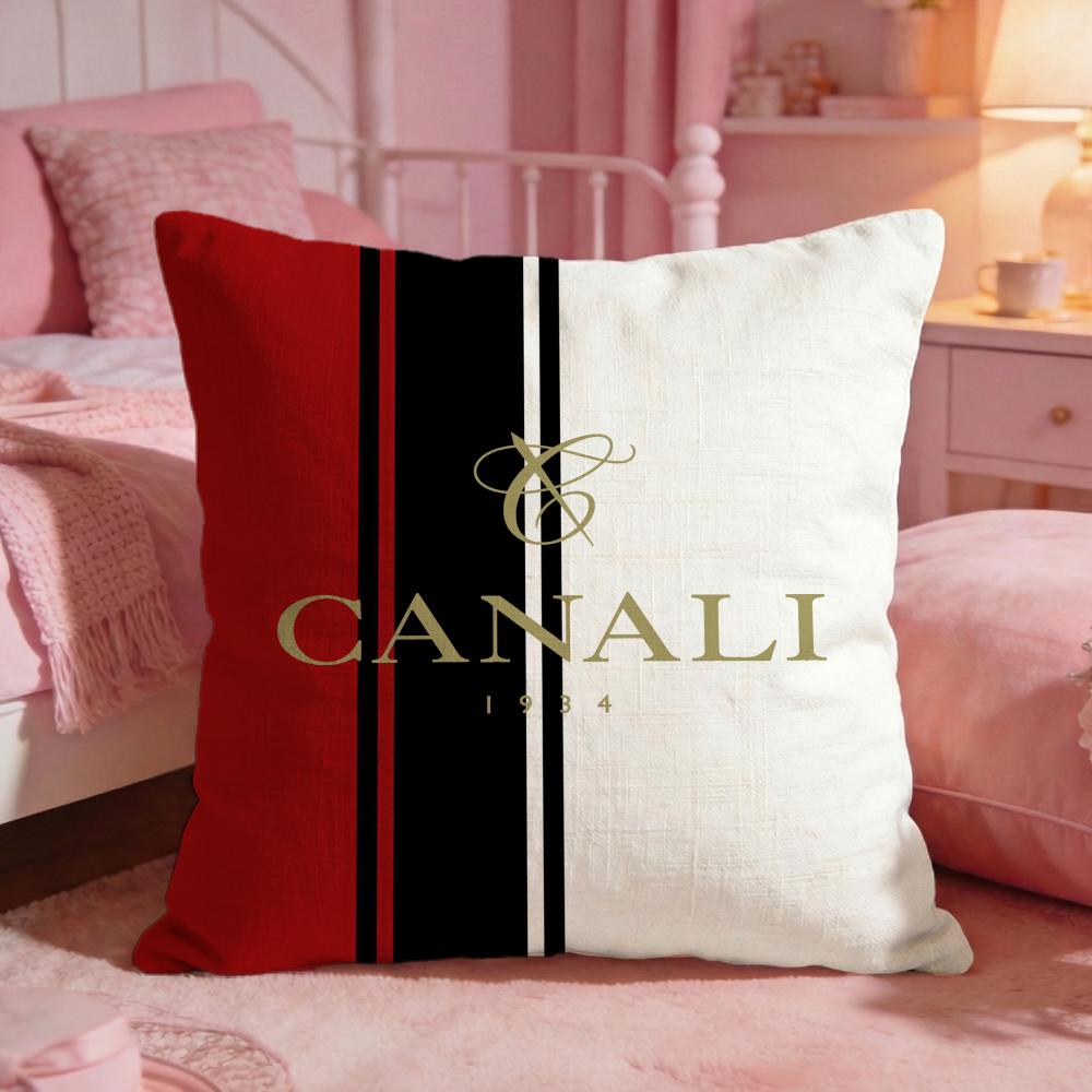 Classic CCanali Cushion Cover Premium Comfort Reversible Pillow Cove Two In One Design For Any Room Car Interior