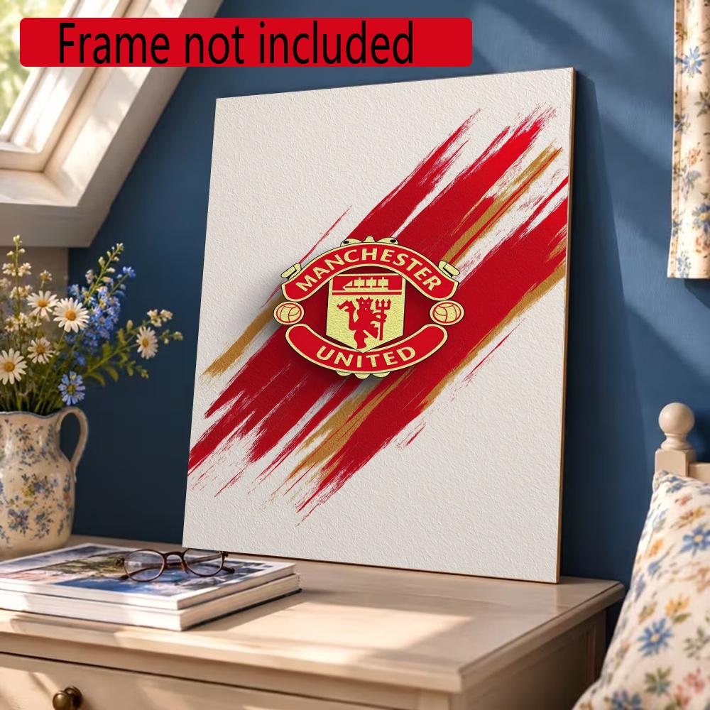 Manchester Diamond Painting Round Diamond Mosaic Rhinestones Diamond Embroidery Craft Kit Wall Decor Without Frame