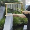20-Tone Table Top Bar Chimes 20 Bars Single-row Musical Percussion Instrument With Wood Stand Stick