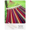 Series Clear Outdoor Rainbow Canvas Hammock