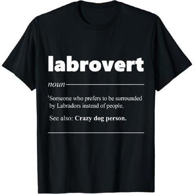 Labrovert Лабрадор Ретривер Определение Собака Щенок Любитель Собак Футболка