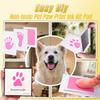 Pet Handprint Footprints For Large Small Pets Ink Pads Safe No-Touch Skin Inkless Inkpad Kits Cat Dog Paw Prints Souvenirs Gifts
