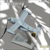 1:Модель истребителя V-22 Osprey в масштабе 1:144 из сплава - Металлическая игрушка для украшения дома, подарок для детей и коллекционеров