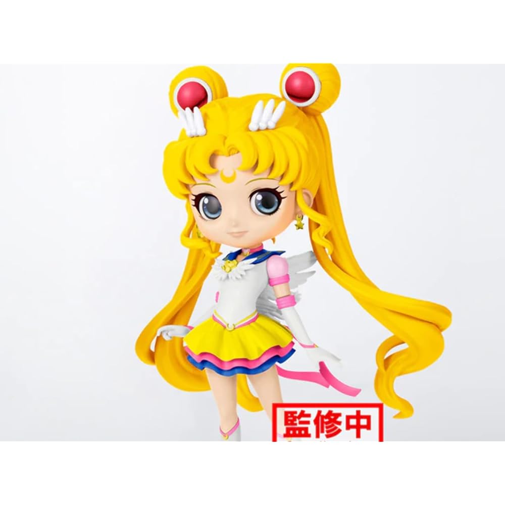 Banpresto Сейлор Мун Космос Фильм Вечный Сейлор Мун Вер. B Q Posket Фигурка Коллекционная игрушка