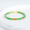 Браслет-кольцо с китайской перегородчатой эмалью, изысканный браслет-манжета с филигранным цветочным узором, женский эмалевый браслет, подарки