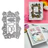 Background Board Cutting Dies Metal Die Cuts Embossing Templates Molds Cuts Stencils for Scrapbooking Card Decoration